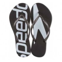 CHINELO SPEEDO LOGO - PRETO